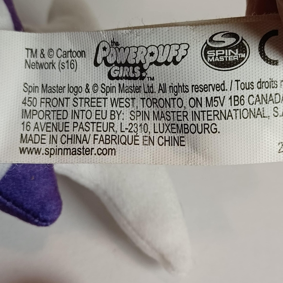 The Powerpuff Girls Mojo Jojo Plush Stuffed Evil Monkey Toy by Spin Master 8" - Picture 4 of 5